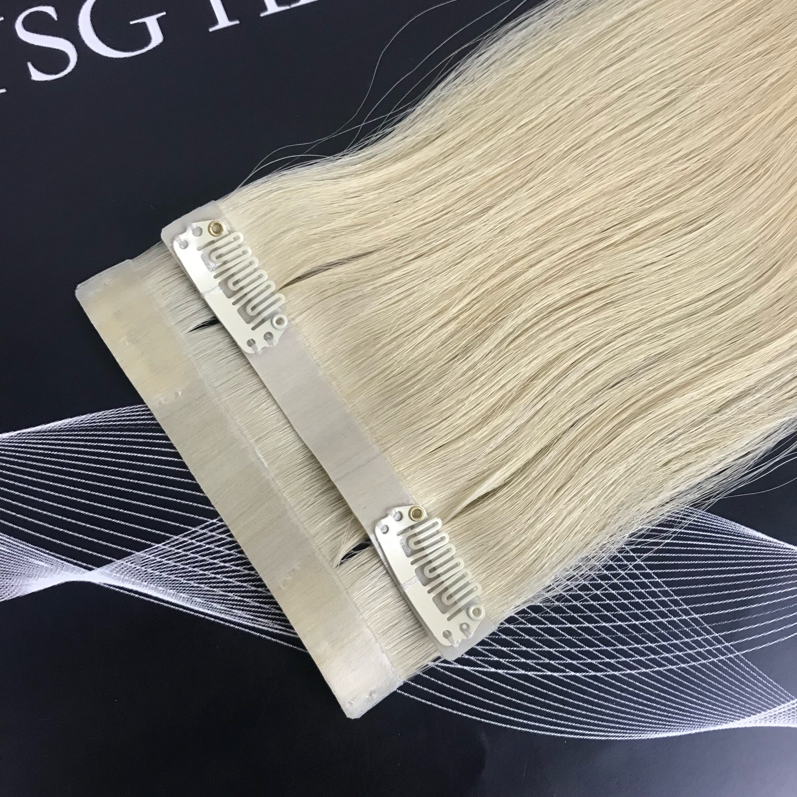 Flat Clip-in Hair