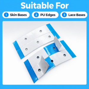 Perforated Double-Sided Hairpiece Tape Tabs – 40 pcs